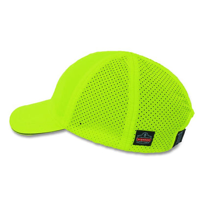 Skullerz 8947 Lightweight Baseball Hat and Bump Cap Insert, Front Brim, Medium to Large (6.75 to 7.75), 0.2" Insert, Lime