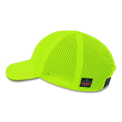 Skullerz 8947 Lightweight Baseball Hat and Bump Cap Insert, Front Brim, X-Large to 2X-Large (7.25 to 8.5), 0.2" Insert, Lime