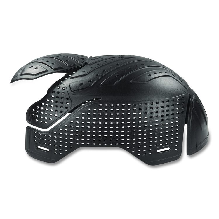 Skullerz 8943F(x) Universal Bump Cap Insert - Flexible Hinged, 0.2" Thick, Charcoal Gray