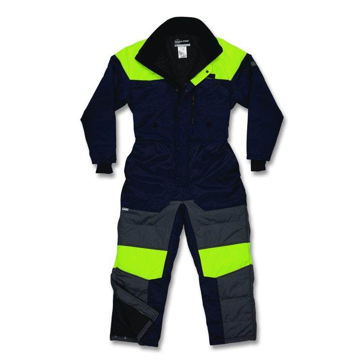 N-Ferno 6475 Insulated Freezer Coverall, X-Large, Navy