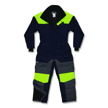 N-Ferno 6475 Insulated Freezer Coverall, X-Large, Navy