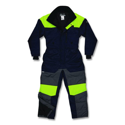 N-Ferno 6475 Insulated Freezer Coverall, 2X-Large, Navy