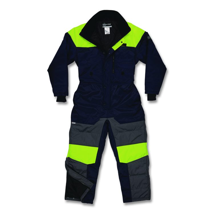 N-Ferno 6475 Insulated Freezer Coverall, 3X-Large, Navy