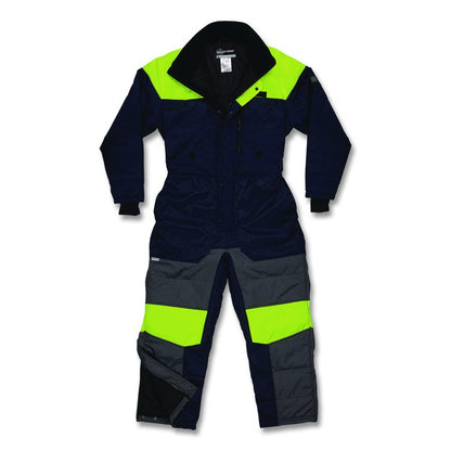 N-Ferno 6475 Insulated Freezer Coverall, 5X-Large, Navy