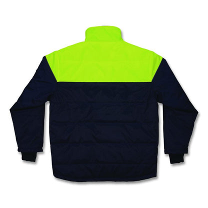 N-Ferno 6476 Insulated Freezer Jacket, X-Small, Navy