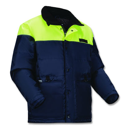N-Ferno 6476 Insulated Freezer Jacket, X-Small, Navy
