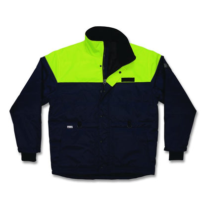 N-Ferno 6476 Insulated Freezer Jacket, Small, Navy