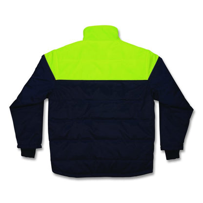 N-Ferno 6476 Insulated Freezer Jacket, X-Large, Navy