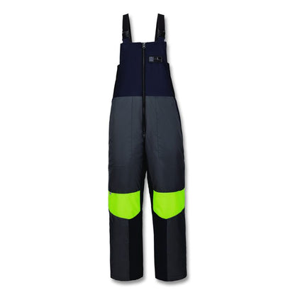 N-Ferno 6477 Insulated Cooler Bib Overall, Small, Navy