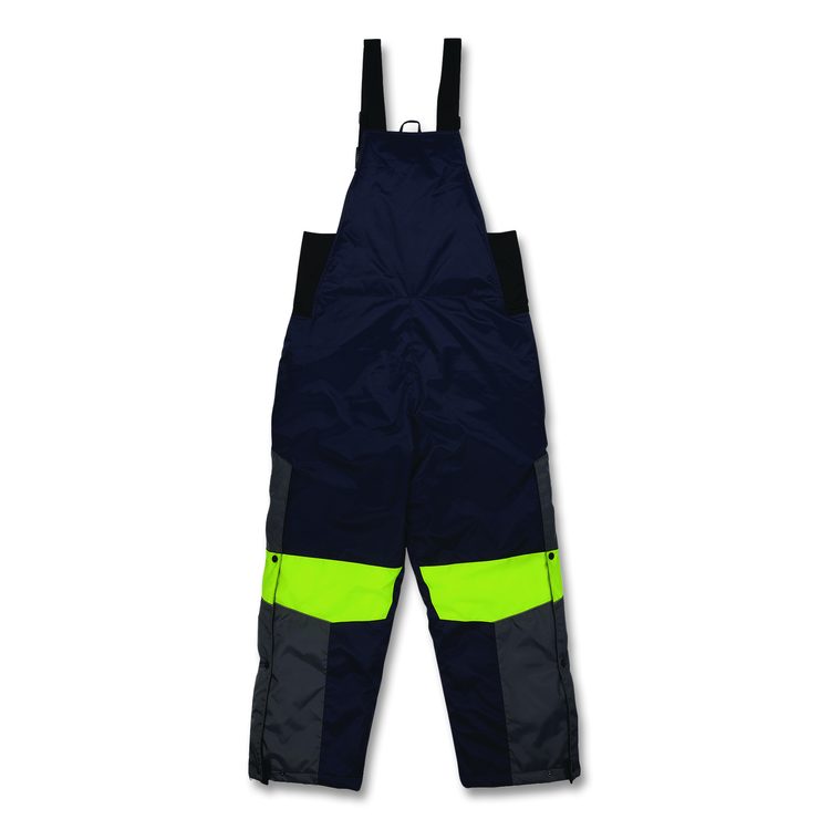 N-Ferno 6477 Insulated Cooler Bib Overall, 2X-Large, Navy