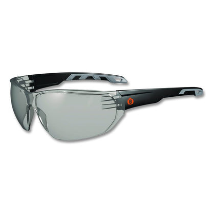 Skullerz VALI Anti-Scratch Enhanced Anti-Fog Safety Glasses, Frameless, Clear Single I/O Lens