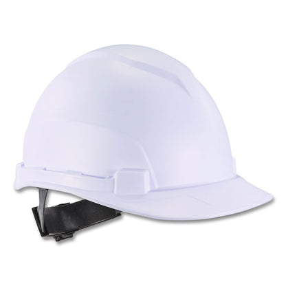 Skullerz 8967 Class E Lightweight Cap-Style Hard Hat, 6-Point Standard Ratchet, One Size Fits Most (6.5 to 8.25), White