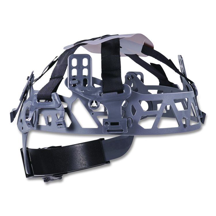 Skullerz 8986 6-Point Hard Hat Suspension Replacement, Gray