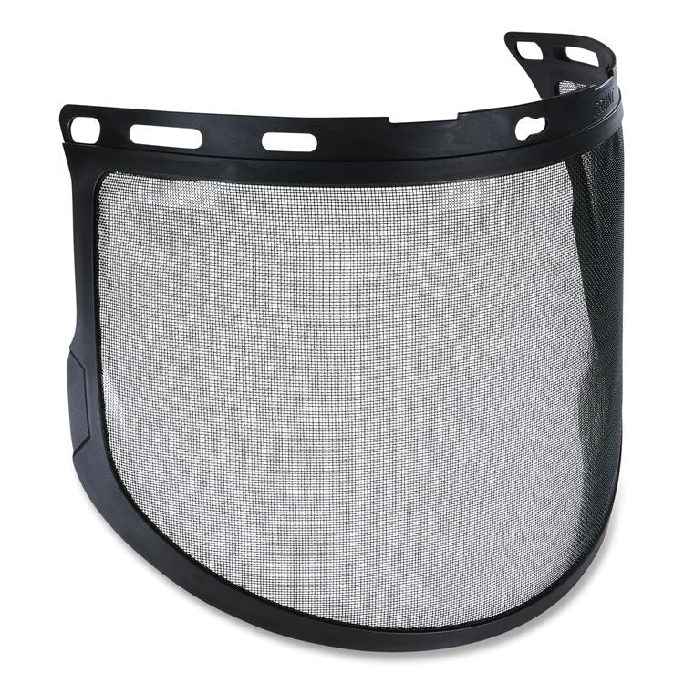 Skullerz 8999 Mesh Face Shield Replacement for Hard Hat and Safety Helmet, Black