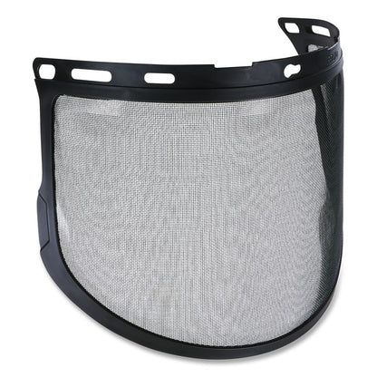 Skullerz 8999 Mesh Face Shield Replacement for Hard Hat and Safety Helmet, Black
