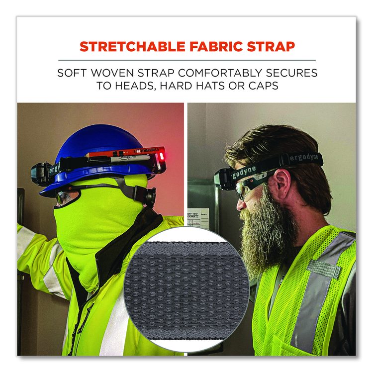 Skullerz 8980 Headband Light Mount with Fabric Strap