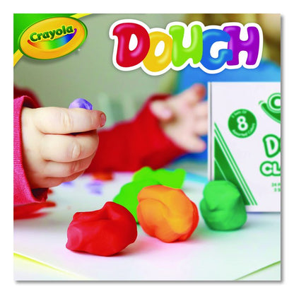 Dough Classpack, 3 oz, 8 Assorted Colors, 24/Pack