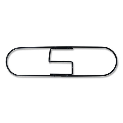 Clip-On Dust Mop Frame, 18 x 5, Zinc Plated, Black