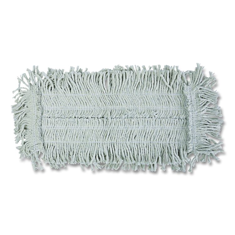 Disposable Dust Mop Head, Cotton, 18w x 5d