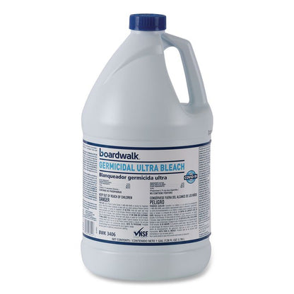 Germicidal Ultra Bleach, 6% Sodium Hypochlorite, 1 gal Bottle, 6/Carton