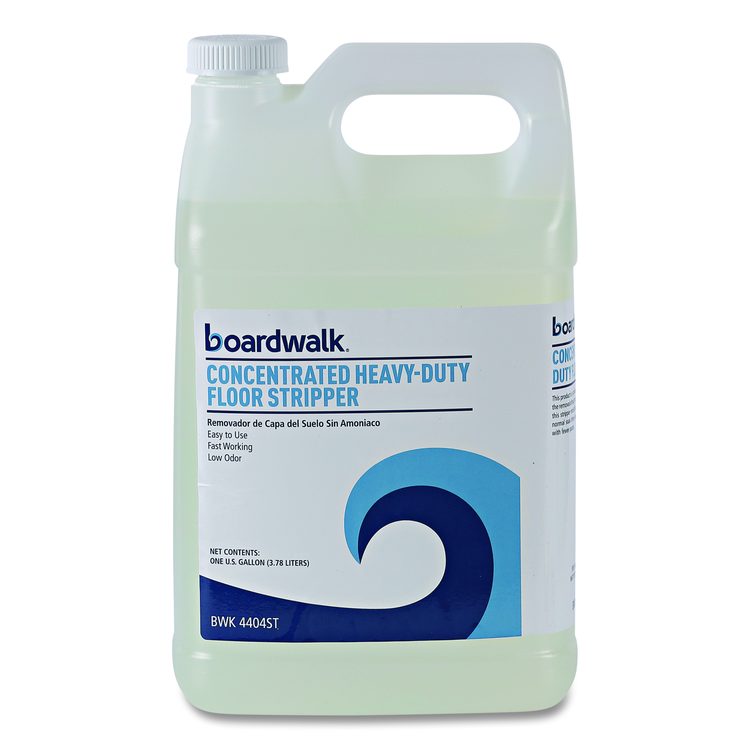 Concentrated Heavy-Duty Floor Stripper, 1 gal Bottle, 4/Carton