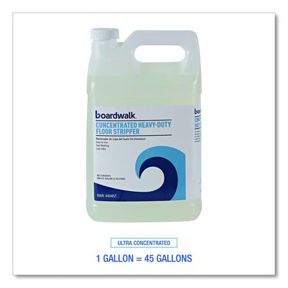 Concentrated Heavy-Duty Floor Stripper, 1 gal Bottle, 4/Carton