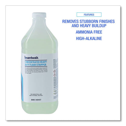 Concentrated Heavy-Duty Floor Stripper, 1 gal Bottle, 4/Carton