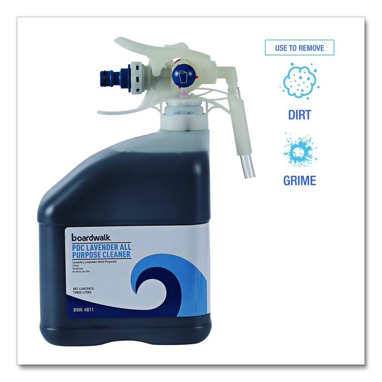 PDC All Purpose Cleaner, Lavender Scent, 3 L Bottle, 2/Carton