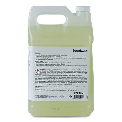 Industrial Strength Carpet Extractor, Clean Scent, 1 gal Bottle, 4/Carton
