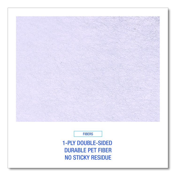 TrapEze Disposable Dusting Sheets, 8" x 125 ft, White, 250 Sheets/Roll