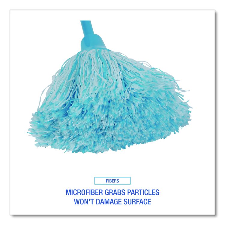 MicroFeather Mini Microfiber Duster, 11" Plastic Handle
