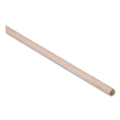 Cotton Deck Mop, #16 White Cotton Head, 50" Wood Handle, 12/Carton