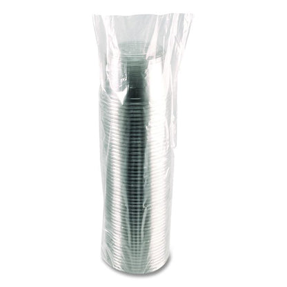 Recycleware Round Deli Container, 16 oz, 4.6" Diameter x 3" h, Clear, Plastic, 500/Carton