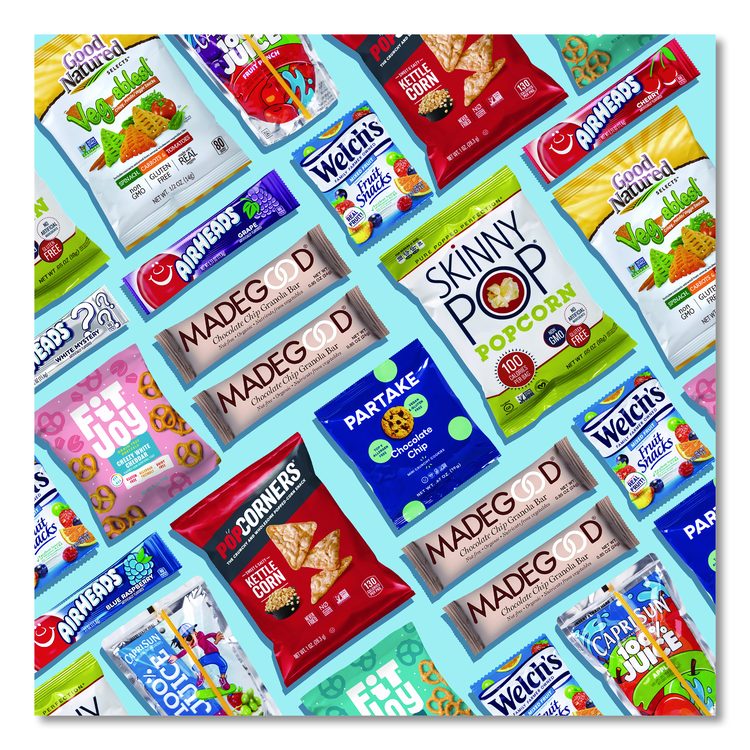 Allergen Friendly Snack Box, 38 Assorted Snacks/Box