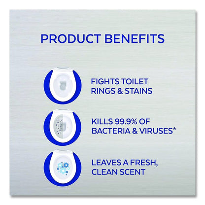 Disinfectant Toilet Bowl Cleaner, Atlantic Fresh Scent, 24 oz Bottle, Angle-Neck Bottle