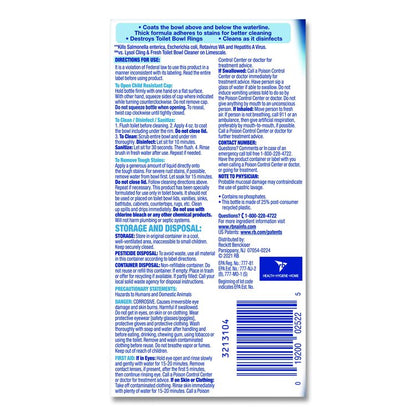 Disinfectant Toilet Bowl Cleaner, Atlantic Fresh Scent, 24 oz Bottle, Angle-Neck Bottle