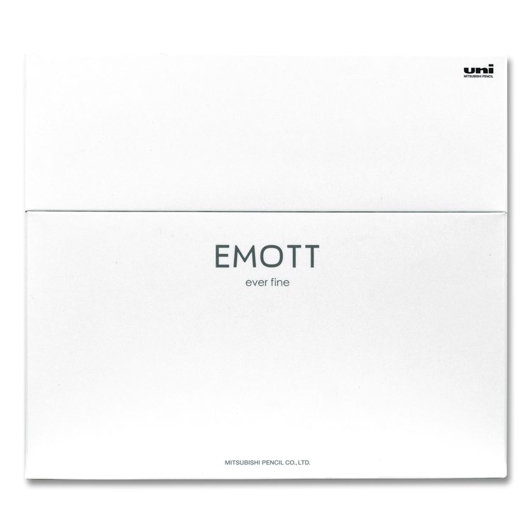 EMOTT ever fine Porous Point Pen, Stick, Fine 0.4 mm, Assorted Ink Colors, White Barrel, 40/Pack