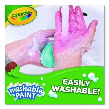 Washable Paint, Green, 16 oz Bottle