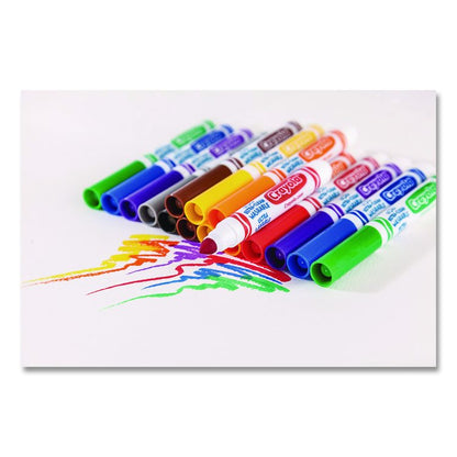 Ultra-Clean Washable Markers, Broad Bullet Tip, Assorted Colors, 40/Set