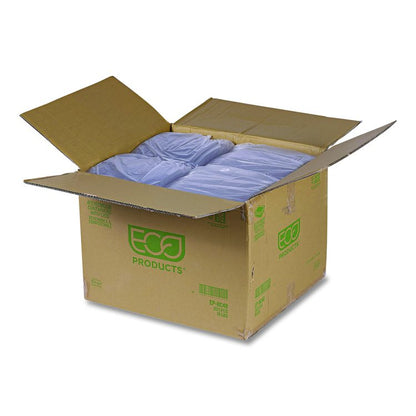Renewable and Compostable Rectangular Deli Containers, 48 oz, 8 x 6 x 2, Clear, Plastic, 50/Pack, 4 Packs/Carton