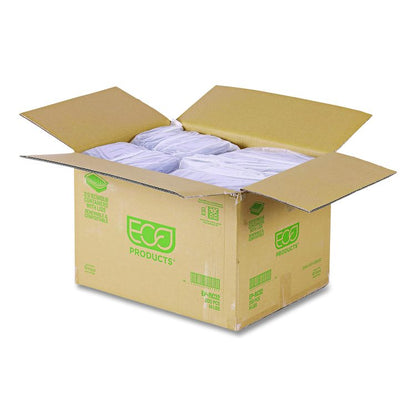 Renewable and Compostable Rectangular Deli Containers, 32 oz, 7.5 x 6.5 x 3, Clear, Plastic, 50/Pack, 4 Packs/Carton