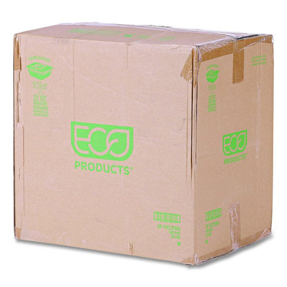 Vanguard Folia Renewable and Compostable Take-Out Container, 3 Compartments, 22 oz, 5.39 x 5.94 x 2, White, Sugarcane, 300/CT