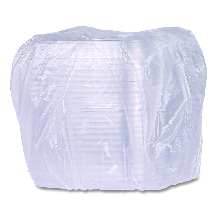 Lids for Regalia Sugarcane 160 oz Bowls, 12 x 12 x 1.9, Clear, 50/Carton