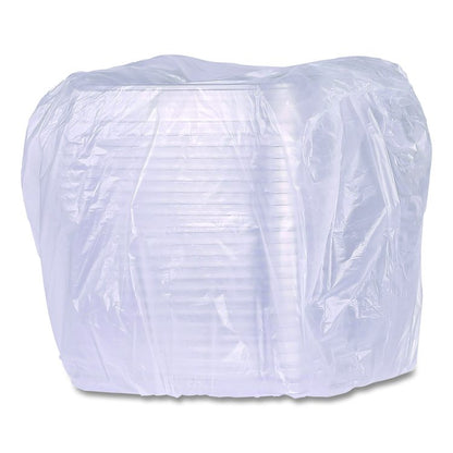 Lids for Regalia Sugarcane 160 oz Bowls, 12 x 12 x 1.9, Clear, 50/Carton