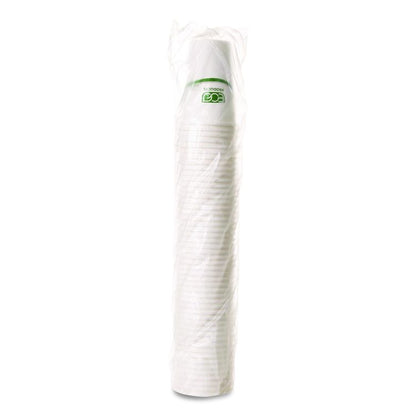 GreenStripe Hot Cups, 20 oz, Paper, White, 50/Pack, 20 Packs/Carton