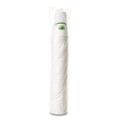 GreenStripe Hot Cups, 10 oz, Paper, White, 50/Pack, 20 Packs/Carton