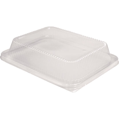 High Dome Lid for Aluminum Steam Table Pans, Fits Half-Size High Dome Pan, 10.75 x 13.12, 100/Carton