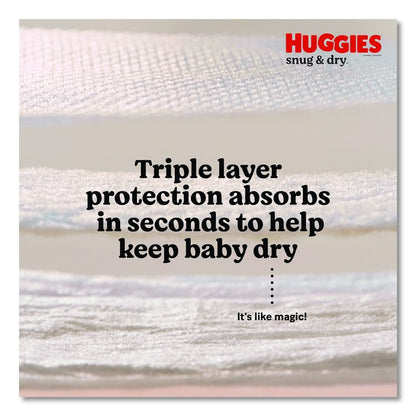Snug and Dry Diapers, Size 6, 35 plus lbs, 112/Carton