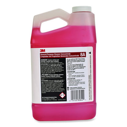 General Purpose Cleaner Concentrate, Clean Scent, 0.5 gal Bottle, 4/Carton