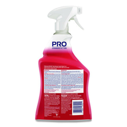 Carpet Cleaner, Unscented, 32 oz Spray Bottle, 12/Carton